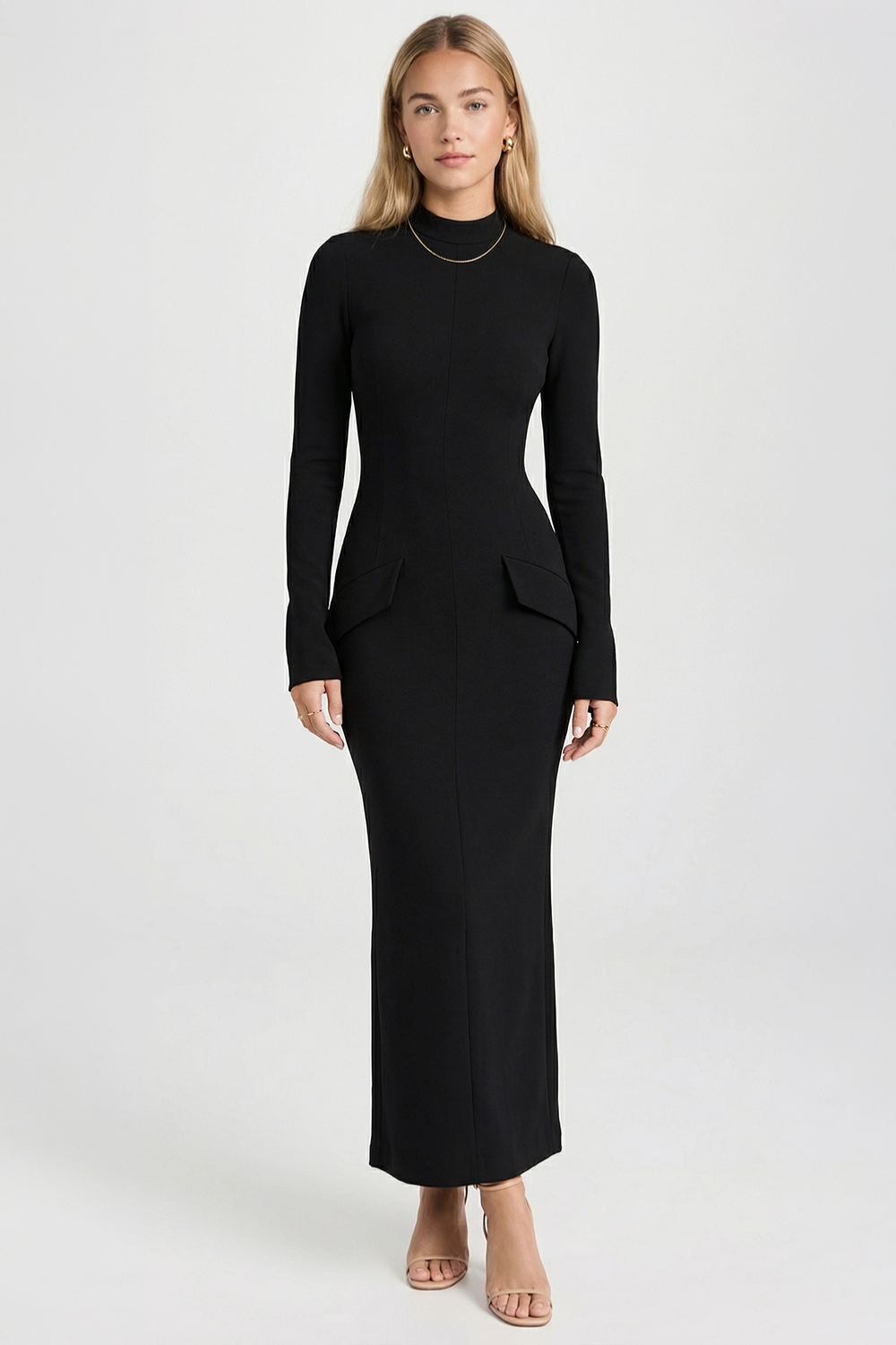 Vestido Manga Longa Kayla