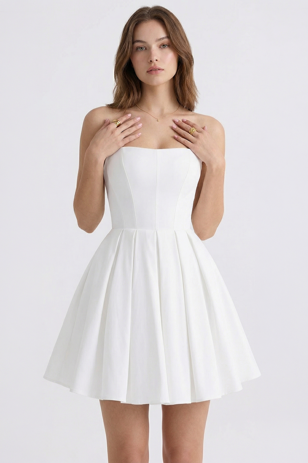 Vestido Curto Celeste