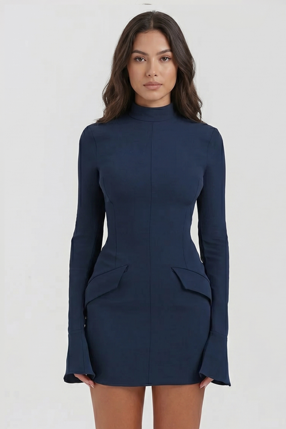 Vestido Manga Longa Kayla