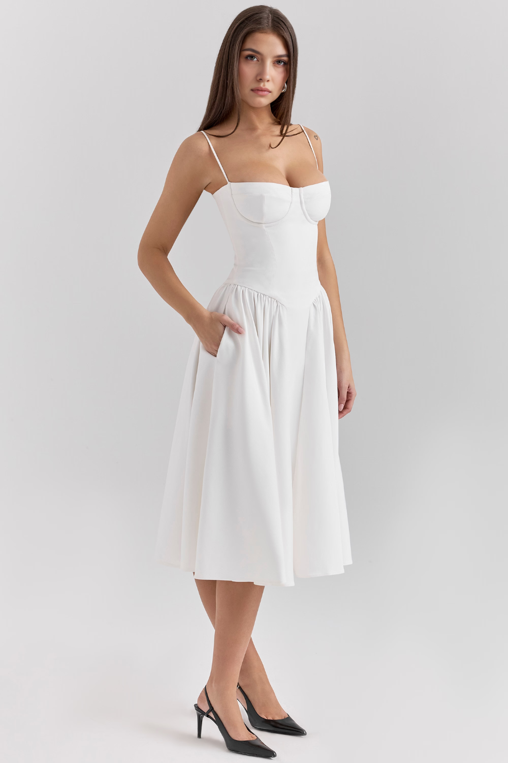 Vestido Bustier Anne & Stella - Compre 1 Leve 2