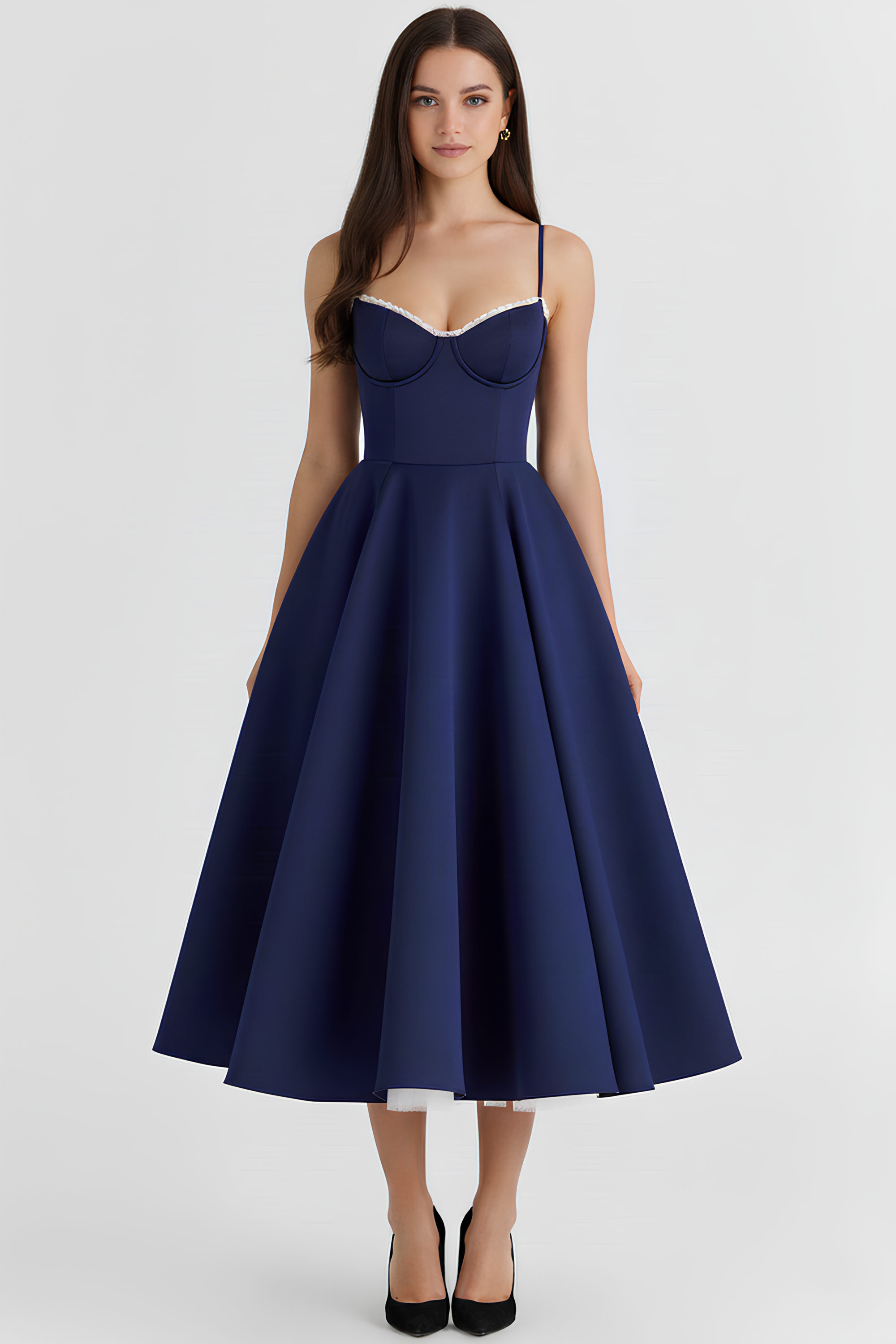 Vestido Midi Cloe - Dupla Camada