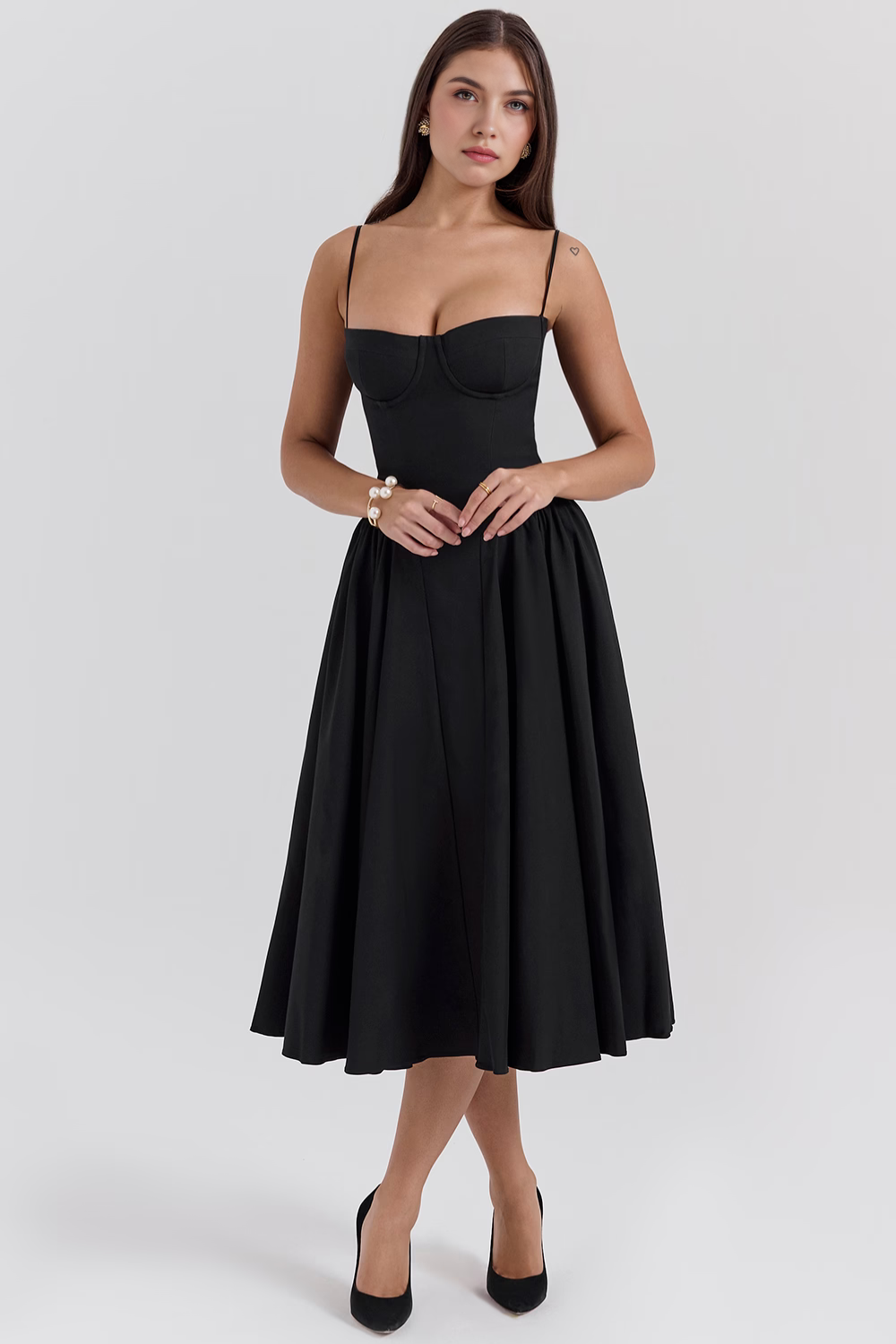 Vestido Bustier Anne & Stella - Compre 1 Leve 2