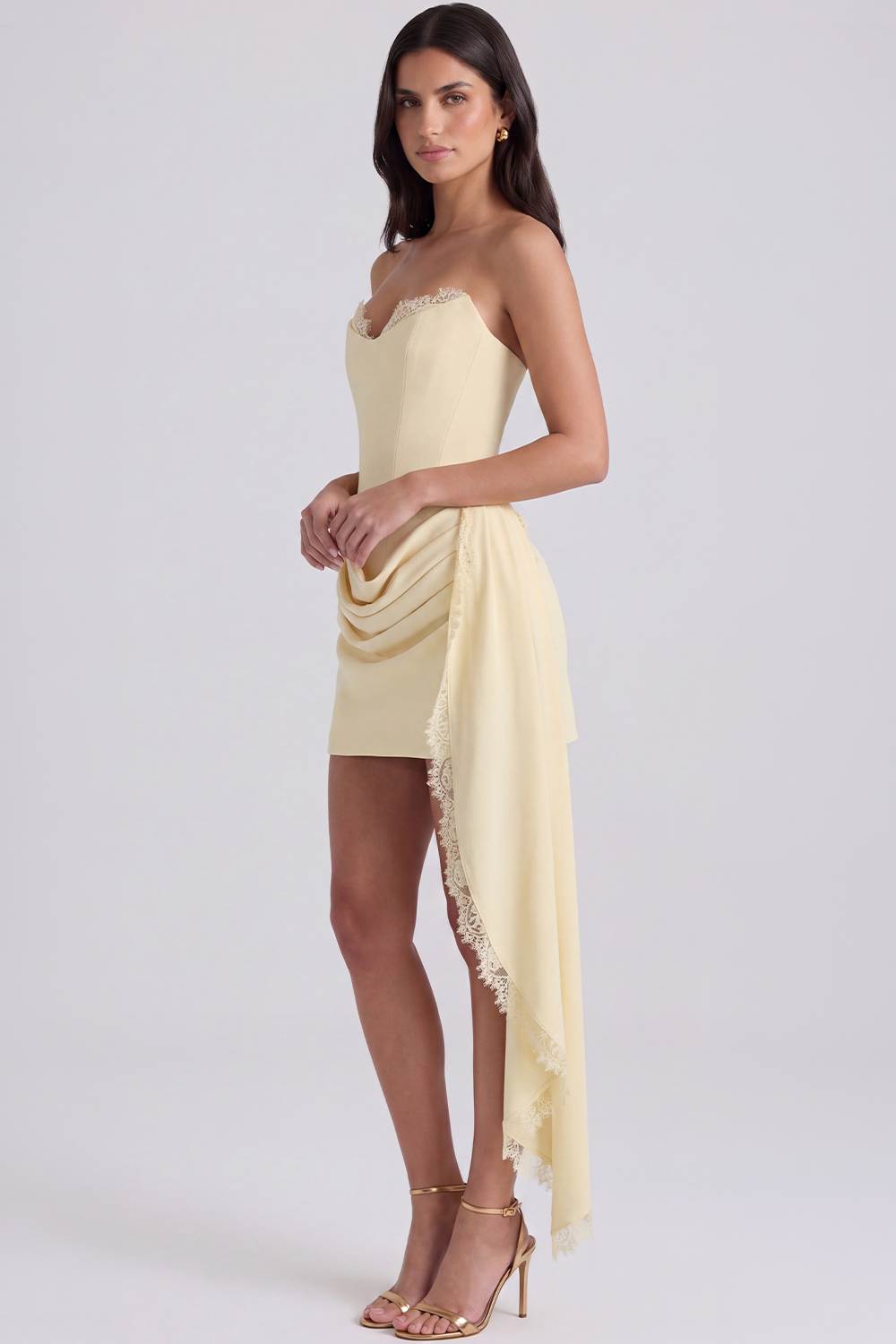 Vestido Bustier Rose
