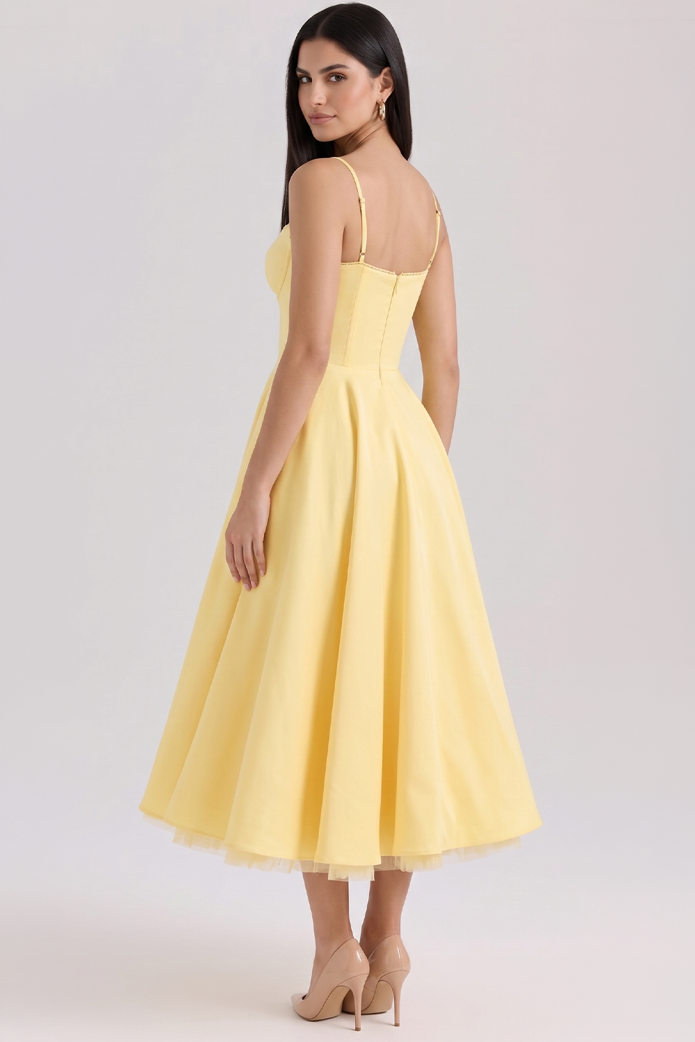 Vestido Midi Cloe - Dupla Camada
