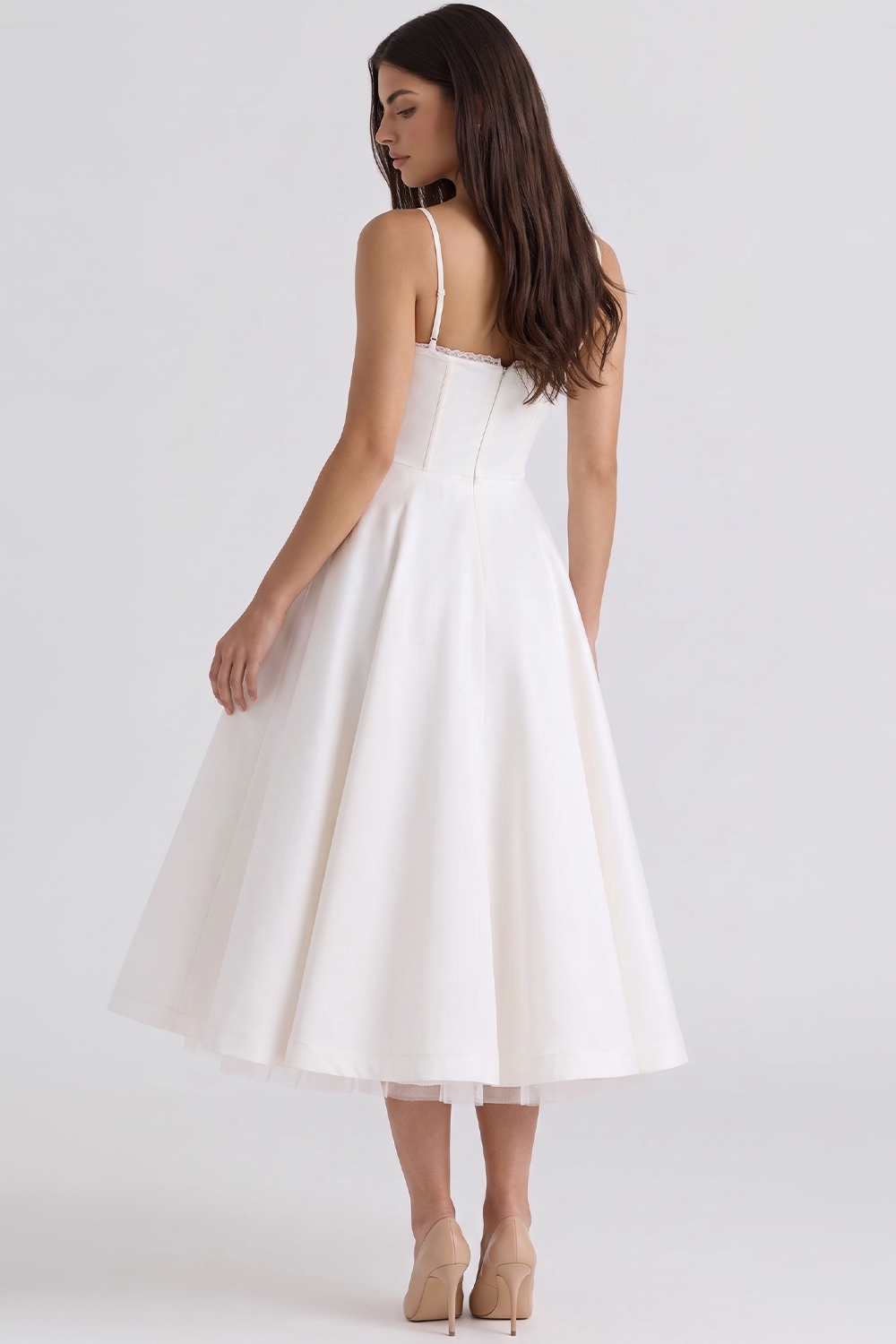 Vestido Midi Cloe - Dupla Camada.