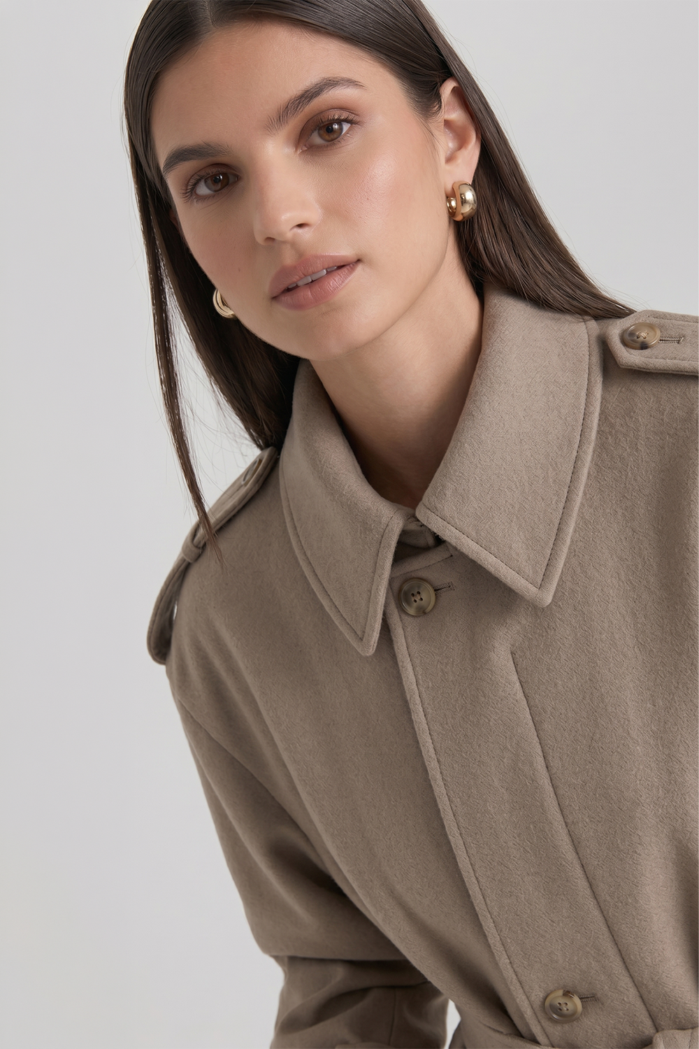 Jaqueta Trench