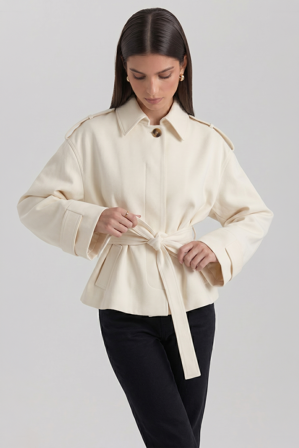 Jaqueta Trench