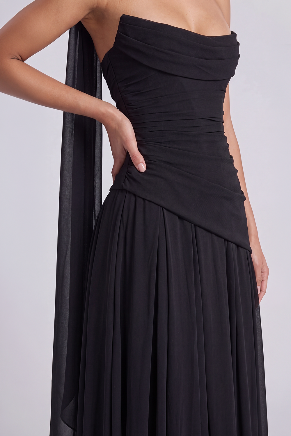 Vestido Longo Bustier Leticia