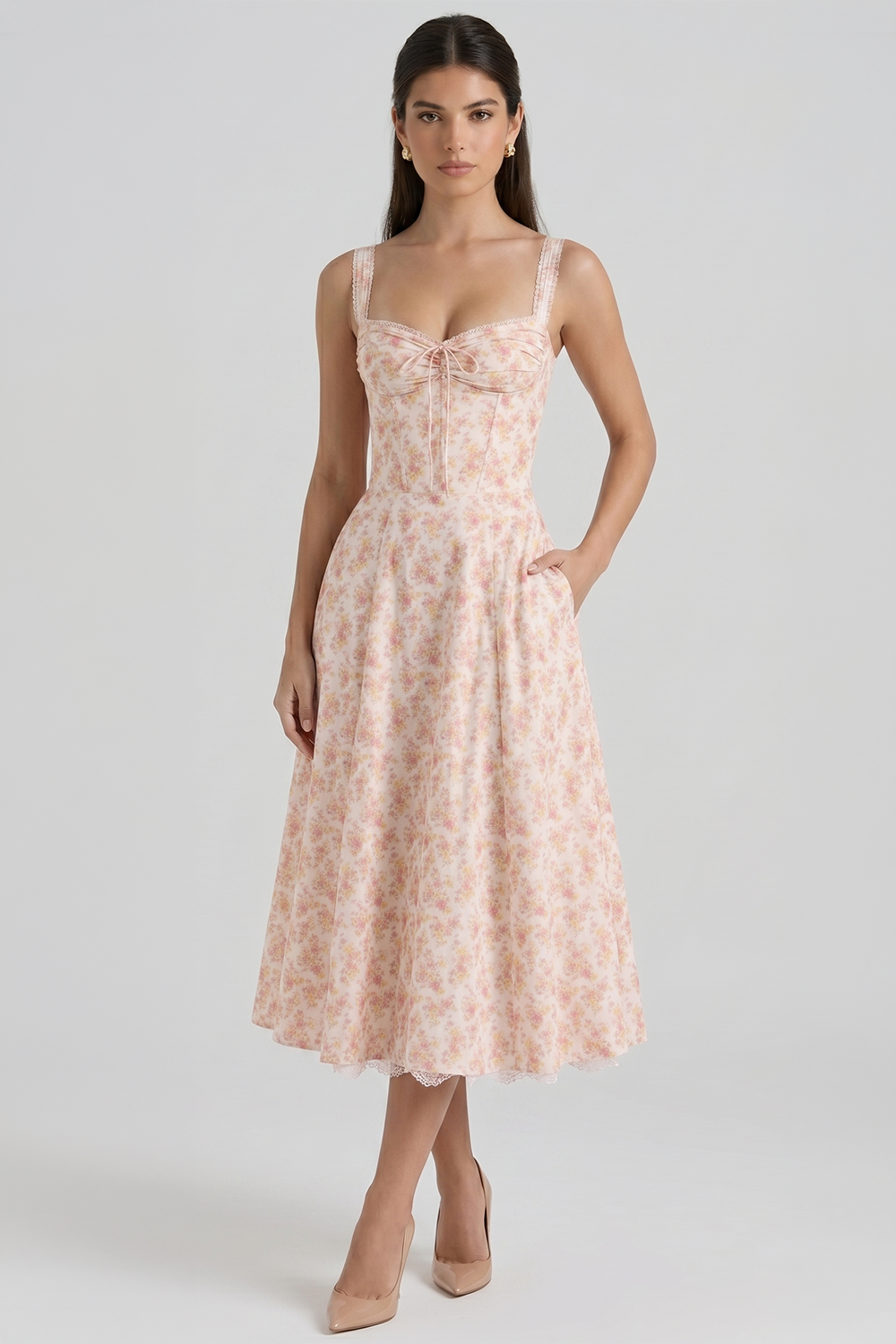 Vestido Bustier Renda Valentina