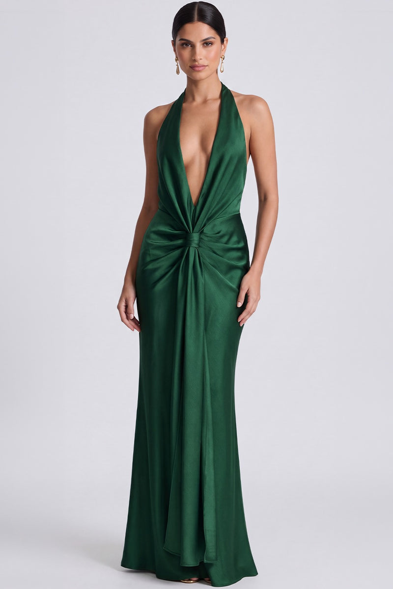 Vestido Longo Frente Única Inès