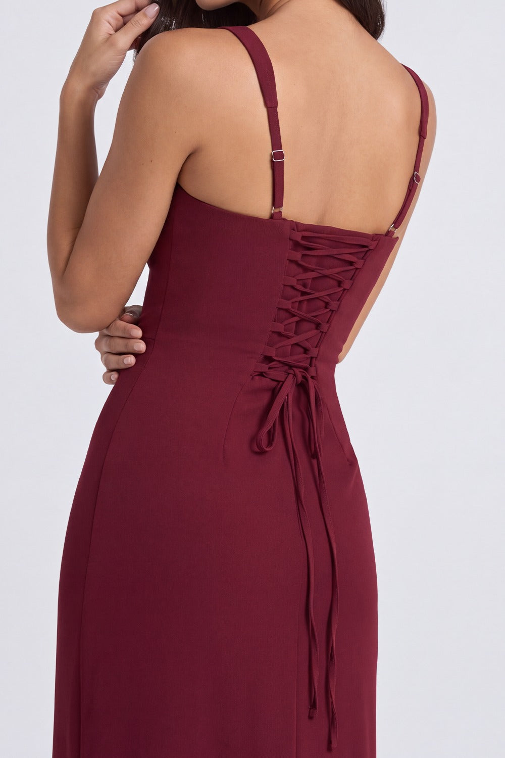 Vestido Longo Modelador Bérénice - Marsala