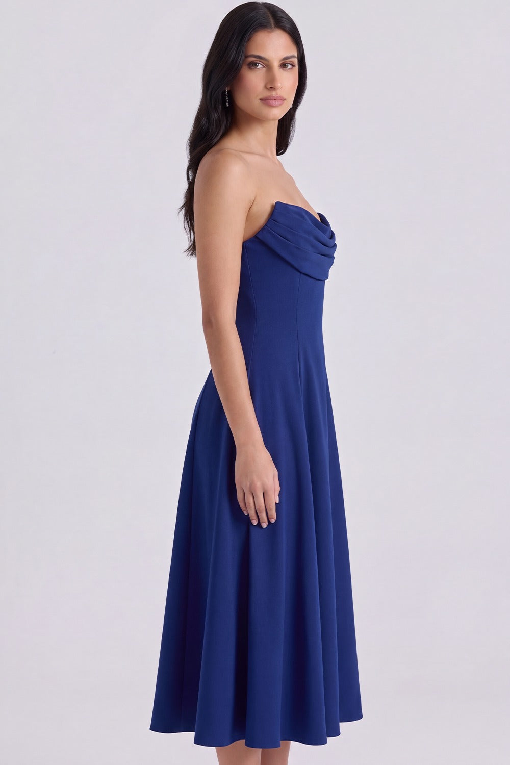 Vestido Midi Maíra - Azul