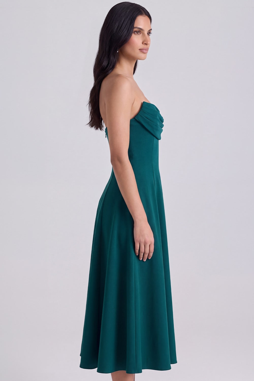 Vestido Midi Maíra - Verde Esmeralda