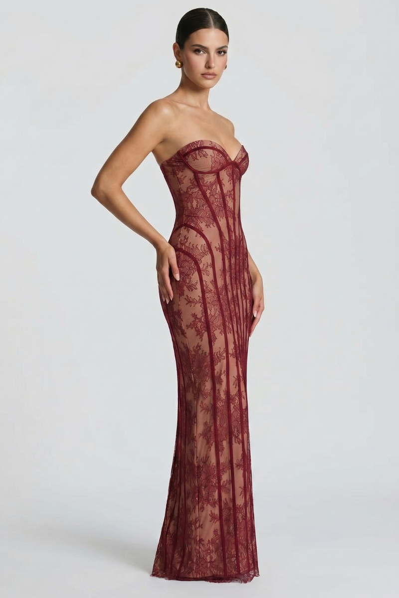Vestido Longo Bustier Charlotte
