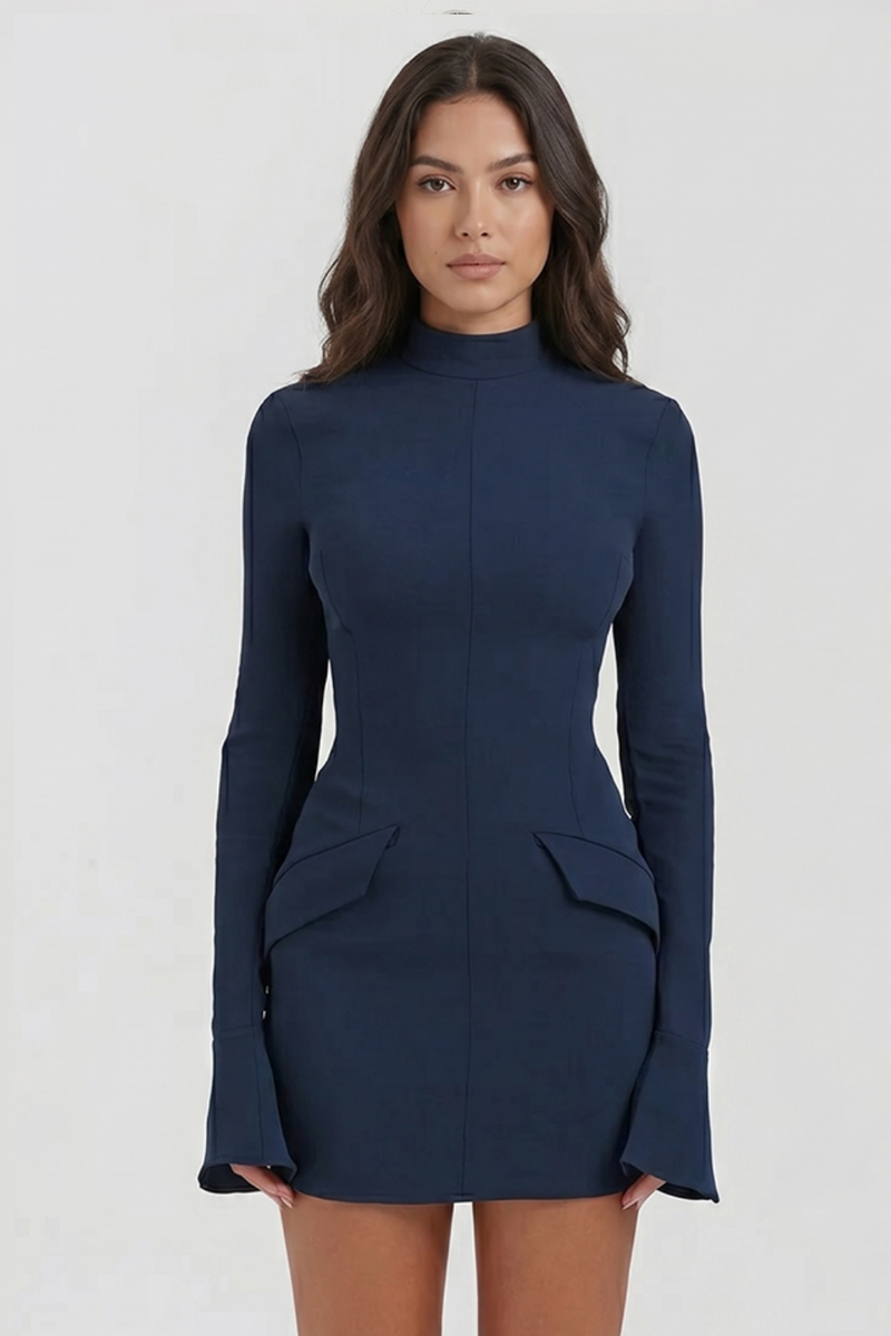 Vestido Manga Longa Kayla