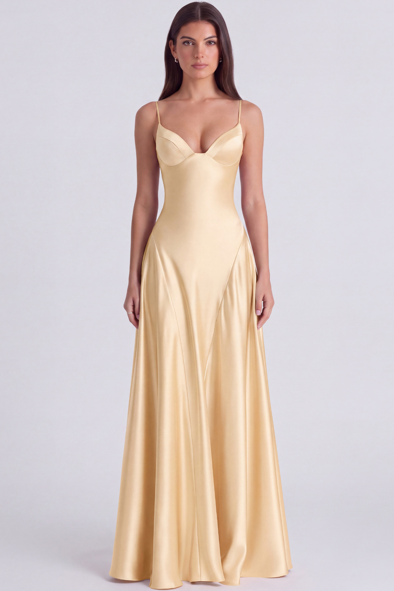 Vestido Bustier Longo Diana