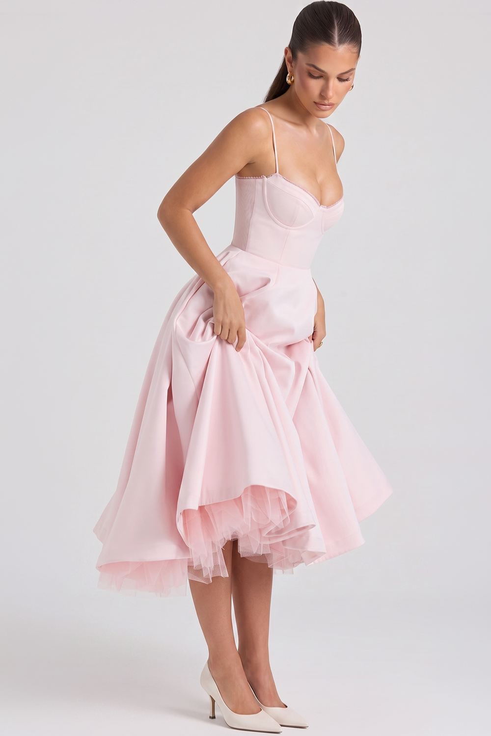 Vestido Midi Cloe - Dupla Camada