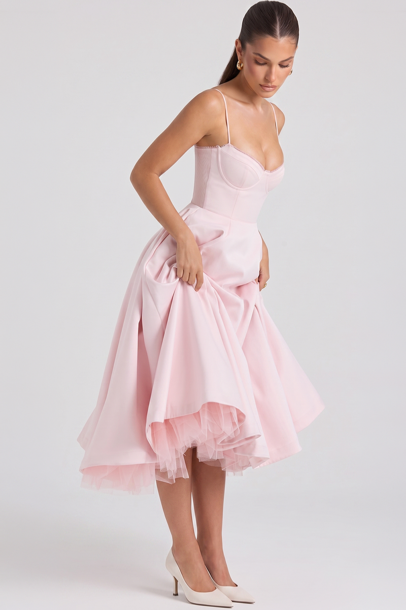 Vestido Midi Cloe - Dupla Camada