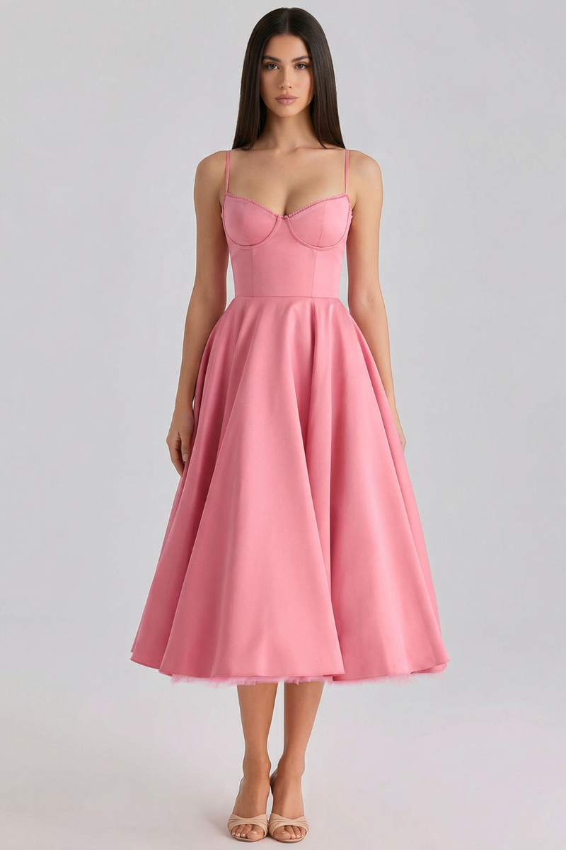 Vestido Midi Cloe - Dupla Camada