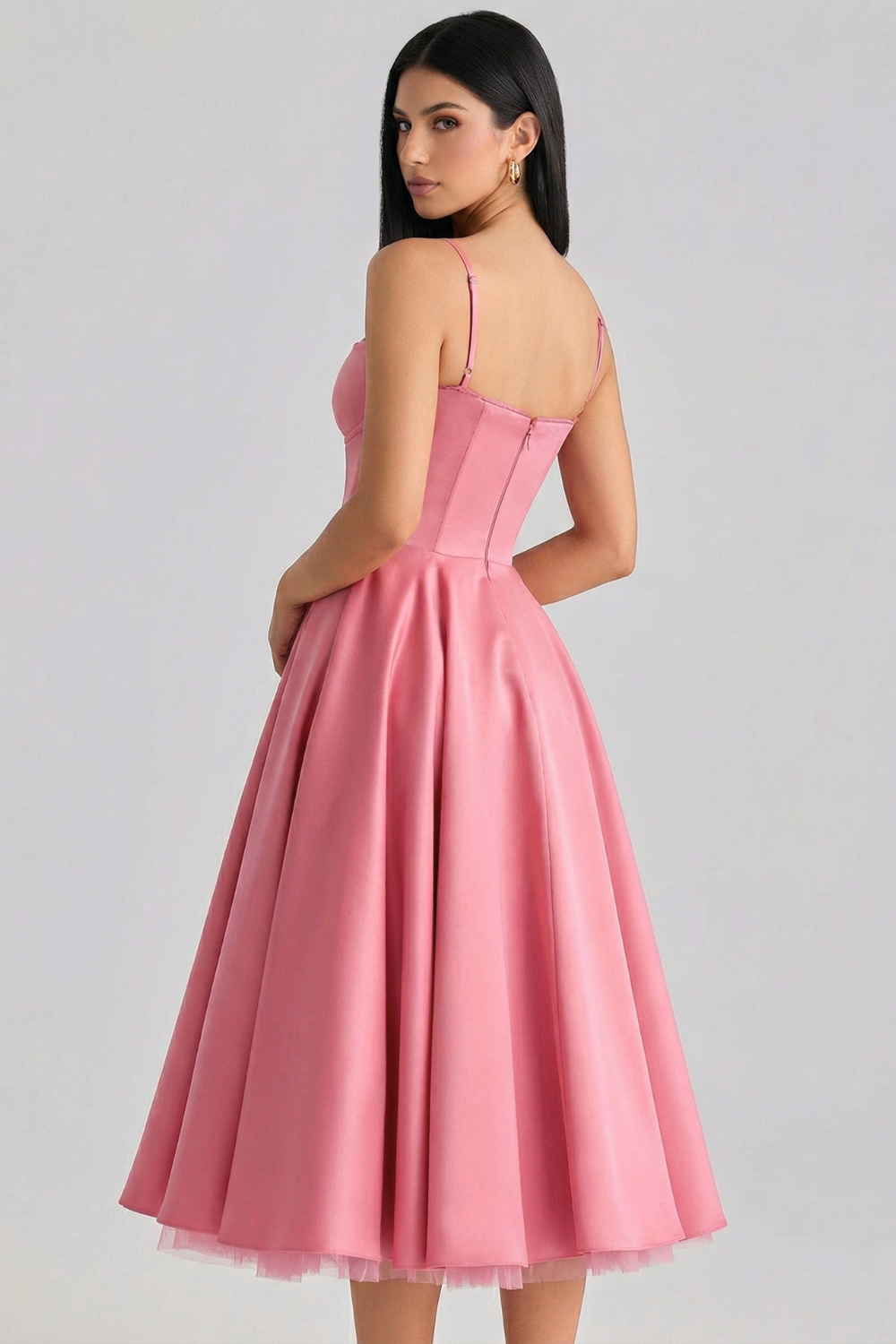 Vestido Midi Cloe - Dupla Camada