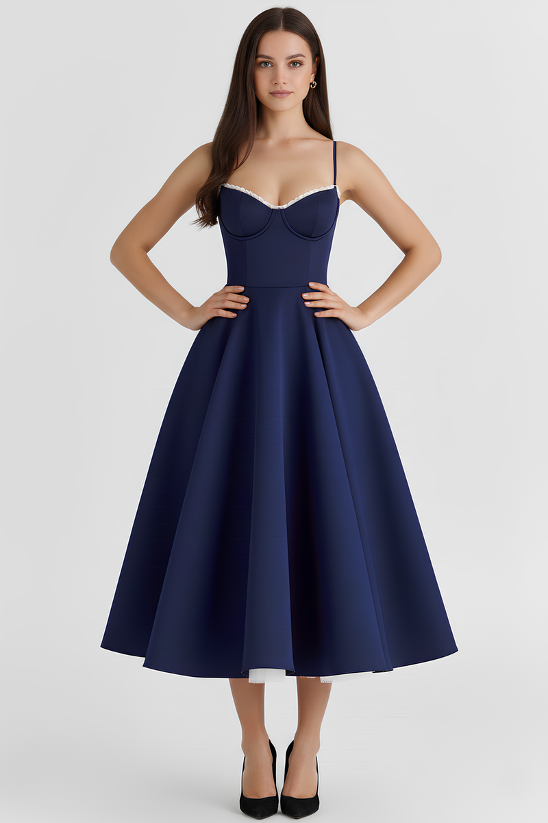 Vestido Midi Cloe - Dupla Camada.