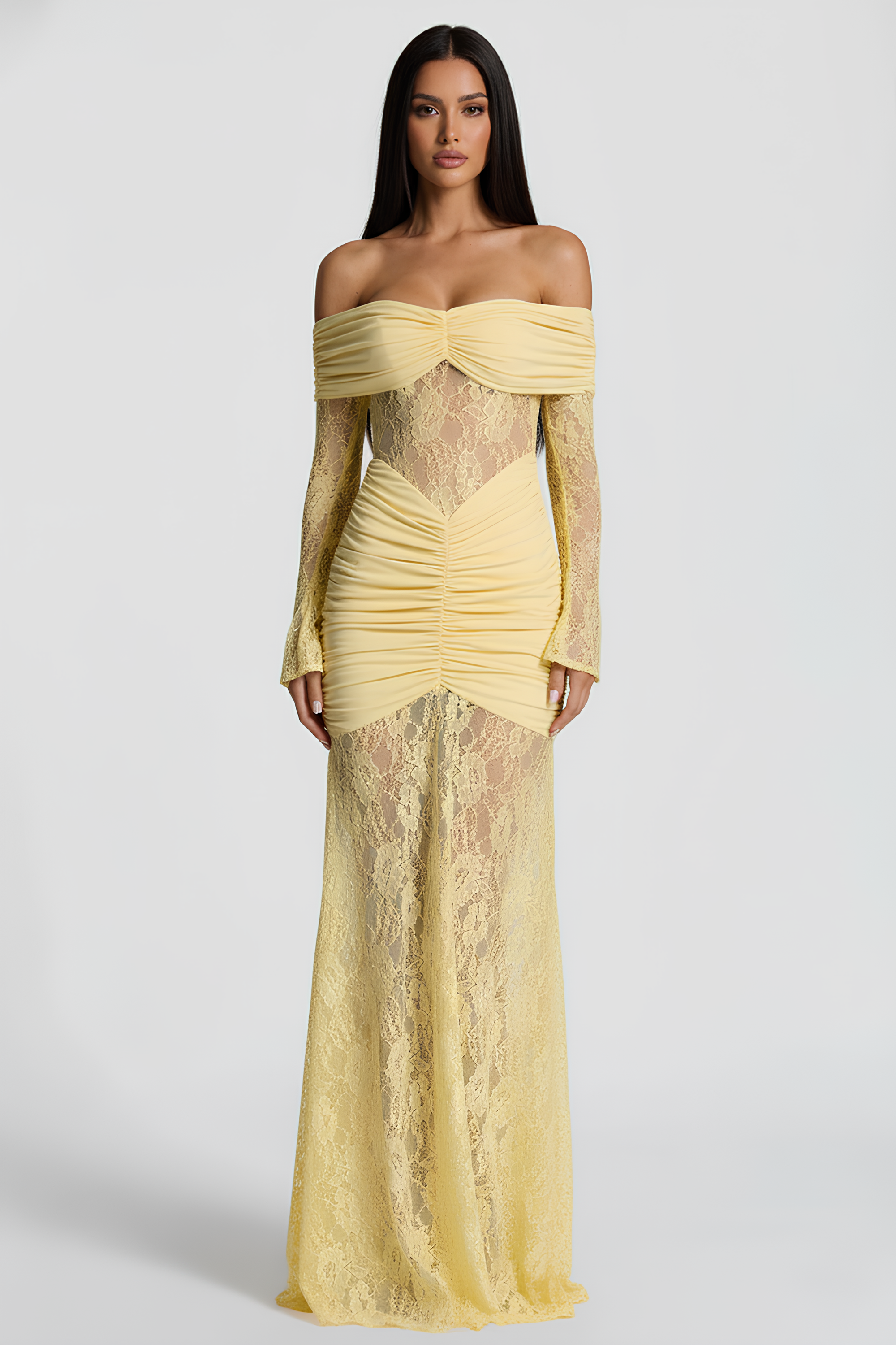 Vestido Longo Renda Karla