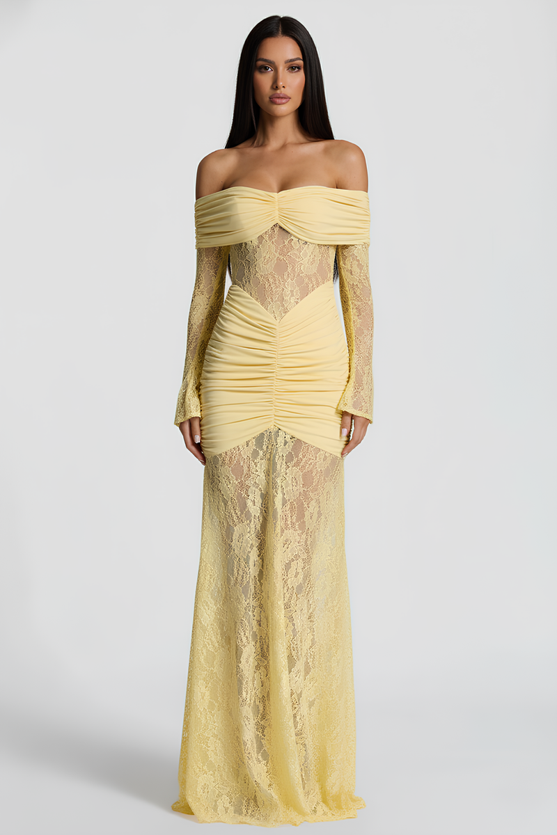 Vestido Longo Renda Karla