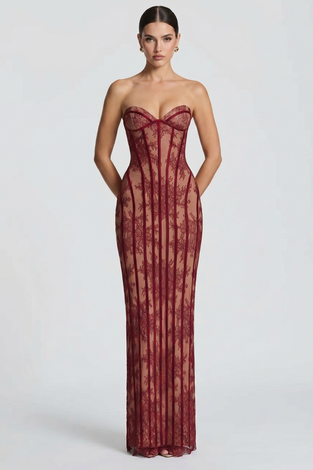 Vestido Longo Bustier Charlotte