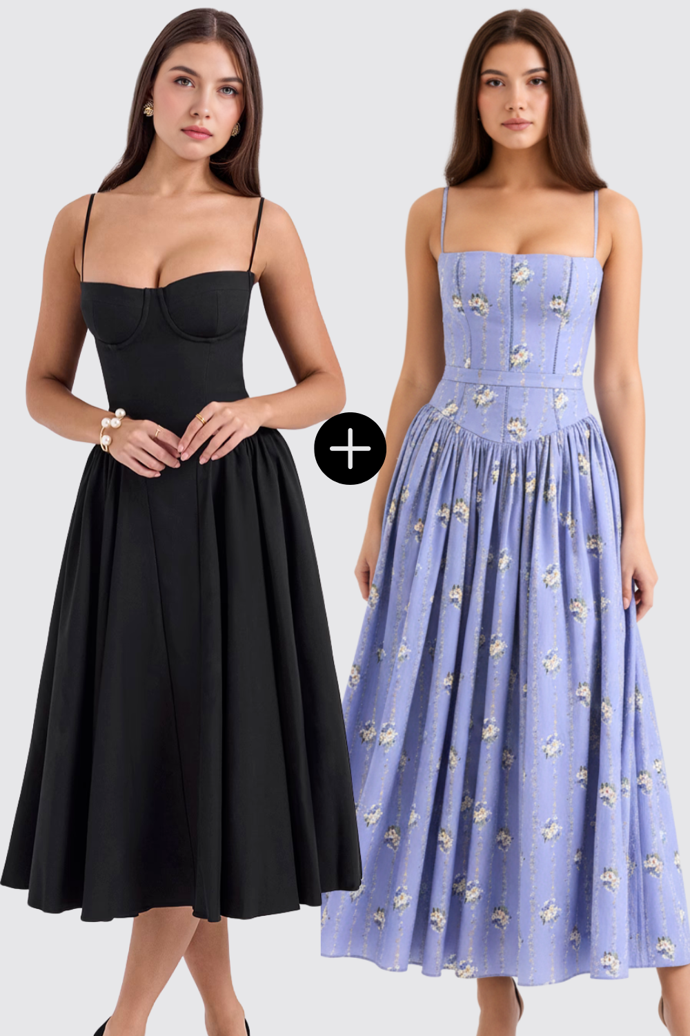 Vestido Bustier Anne & Stella - Compre 1 Leve 2