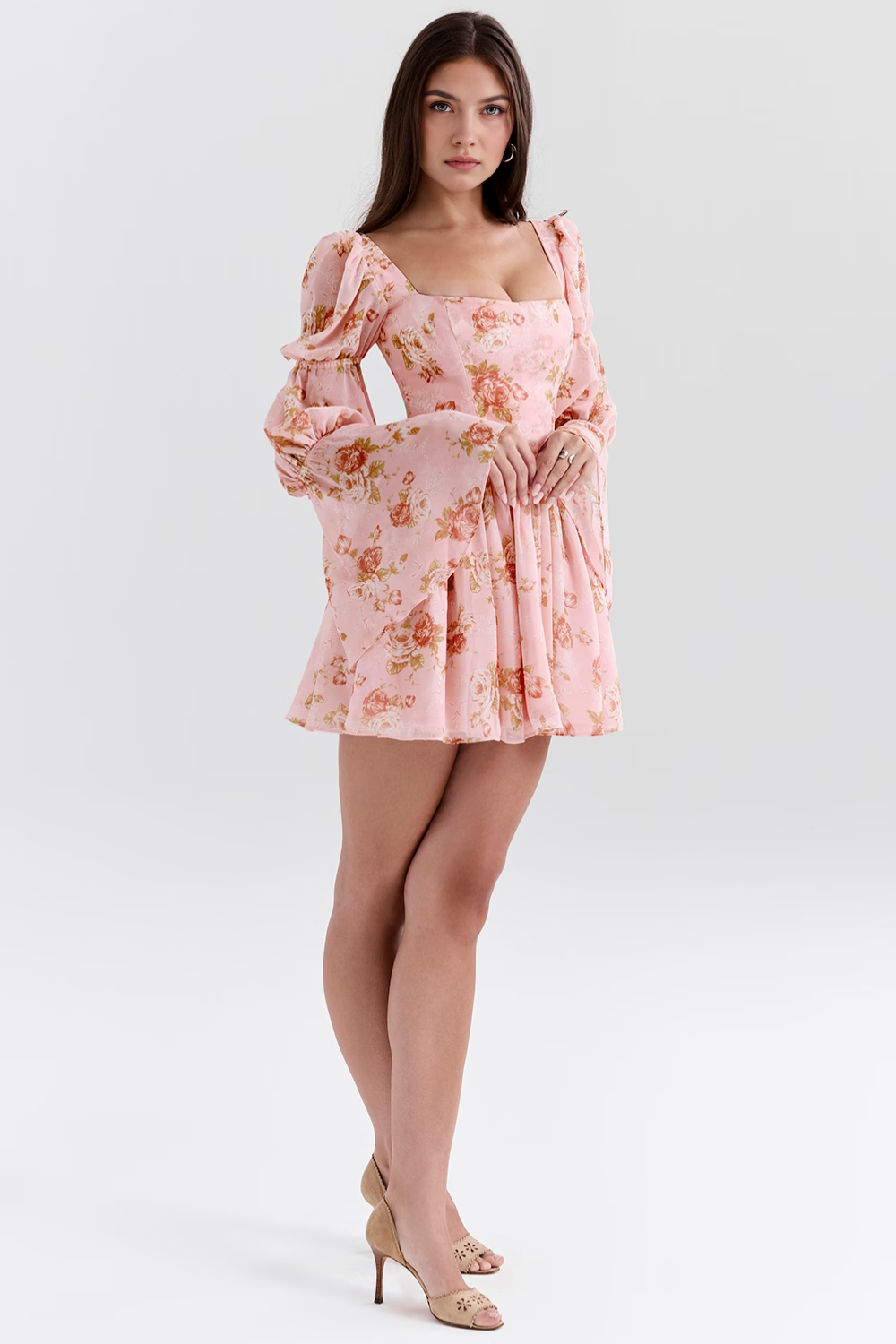 Vestido Manga Longa Rosalia