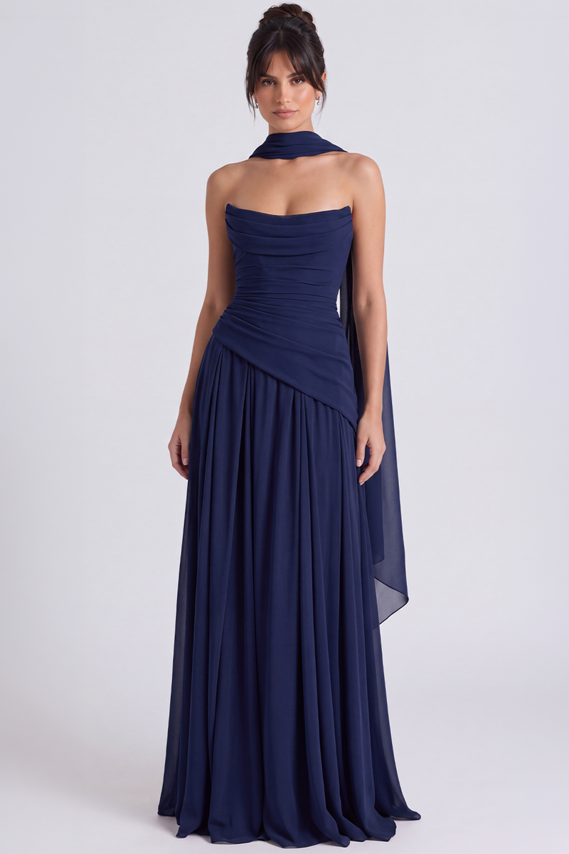 Vestido Longo Bustier Leticia