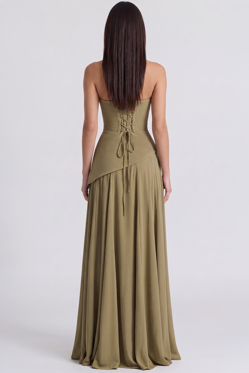 Vestido Longo Bustier Leticia