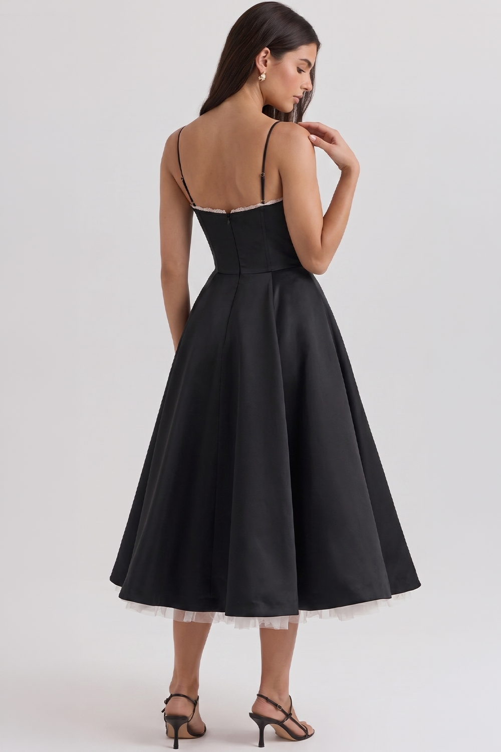 Vestido Midi Cloe - Dupla Camada.