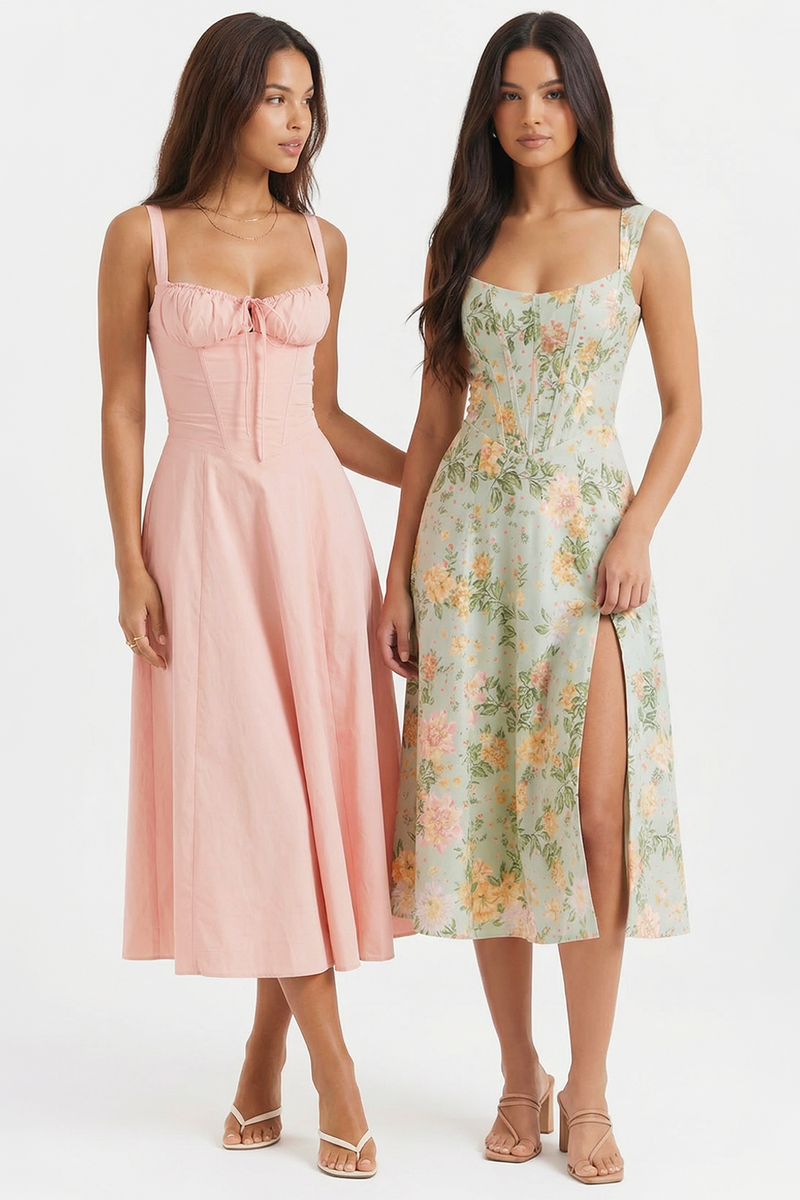 Vestido Bustier Mavie e Olivia - Compre 1 Leve 2