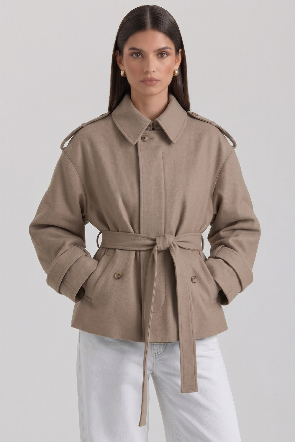 Jaqueta Trench