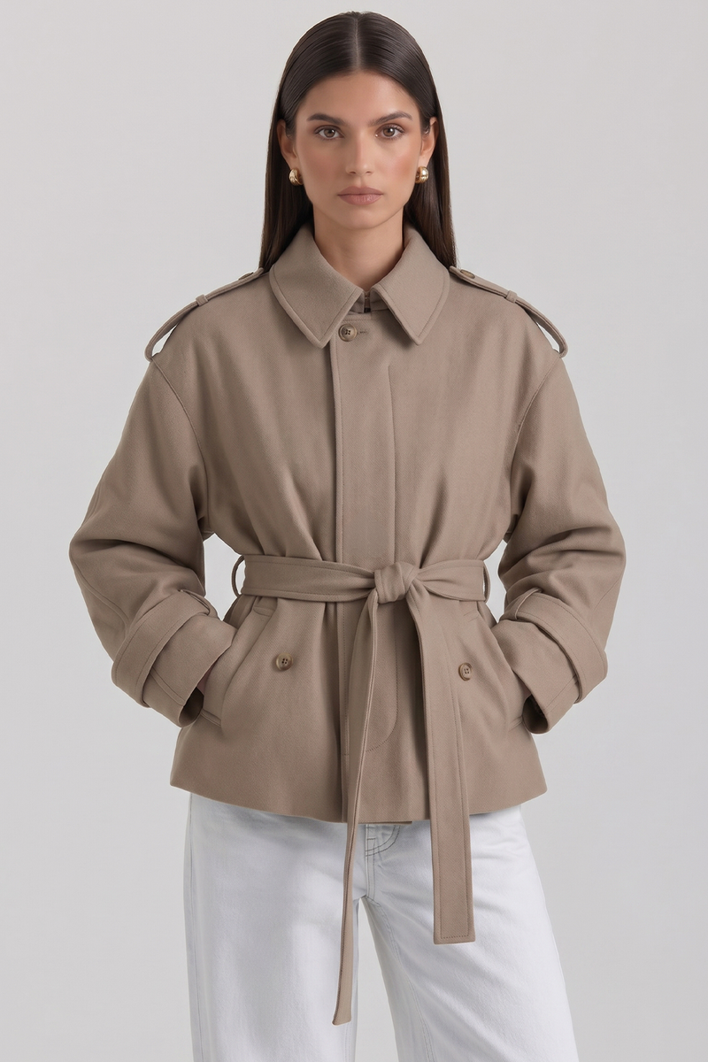 Jaqueta Trench