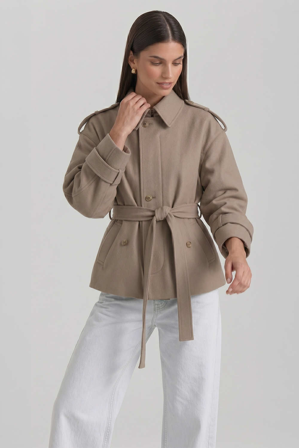 Jaqueta Trench
