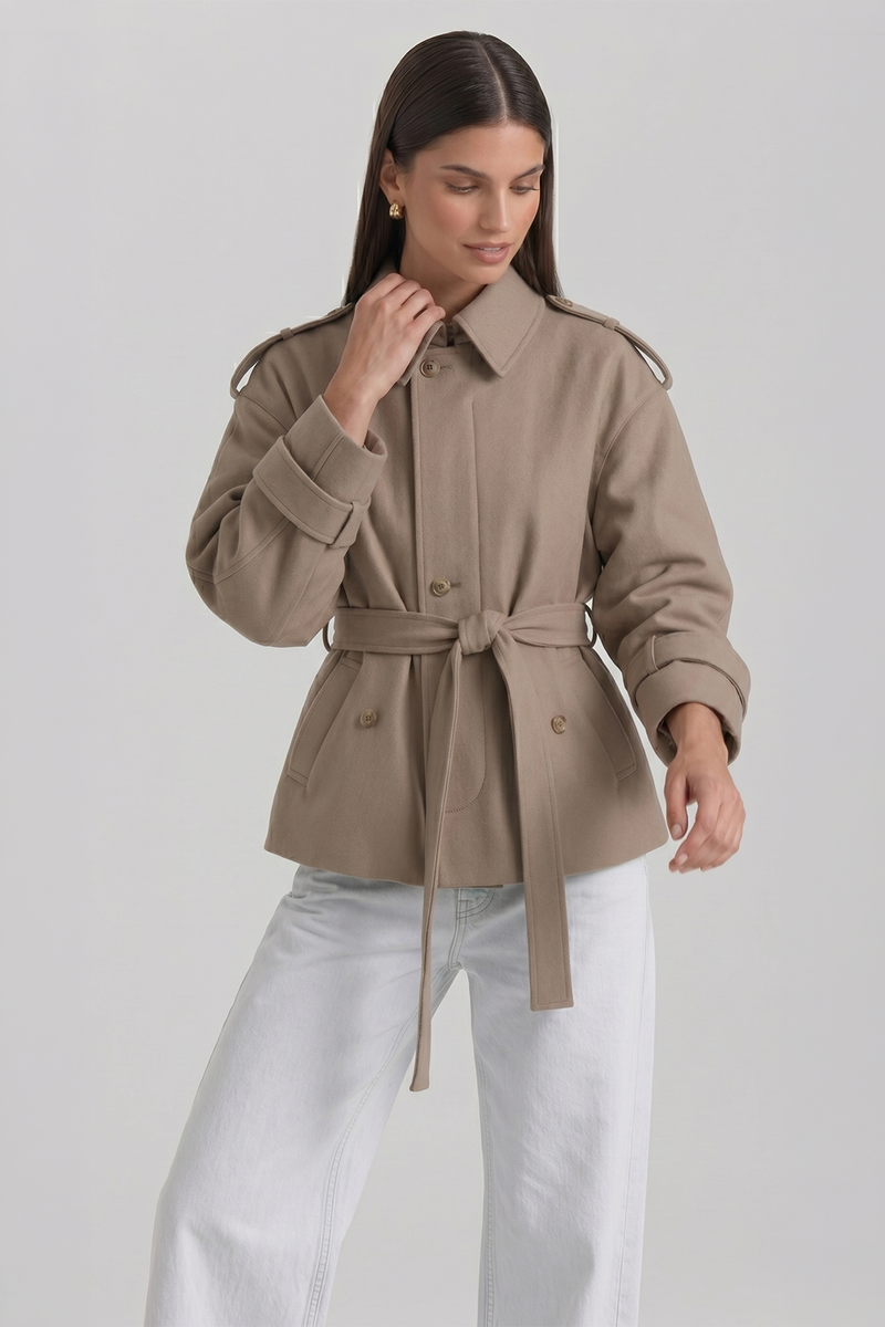 Jaqueta Trench