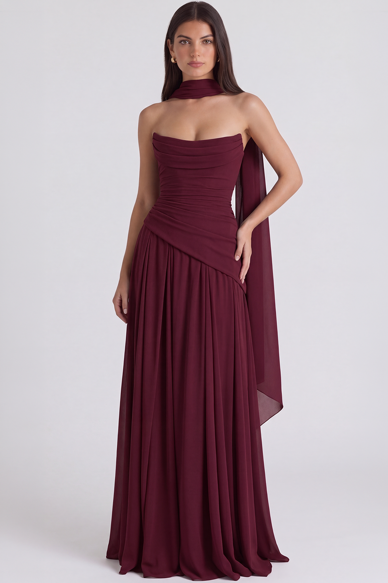 Vestido Longo Bustier Leticia