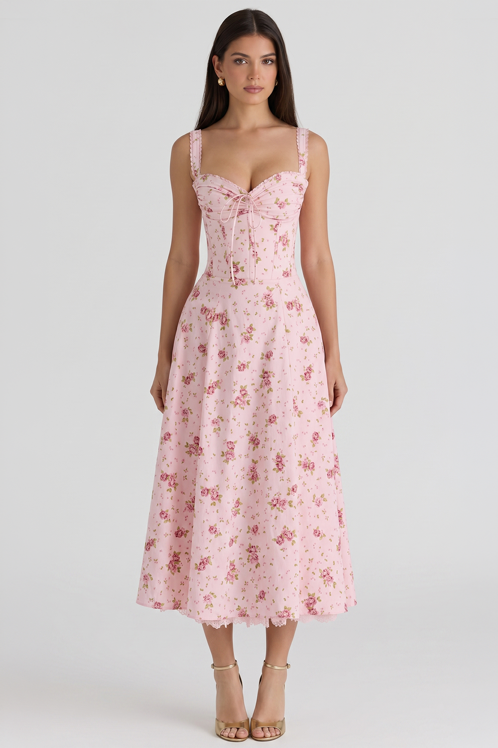 Vestido Bustier Renda Valentina