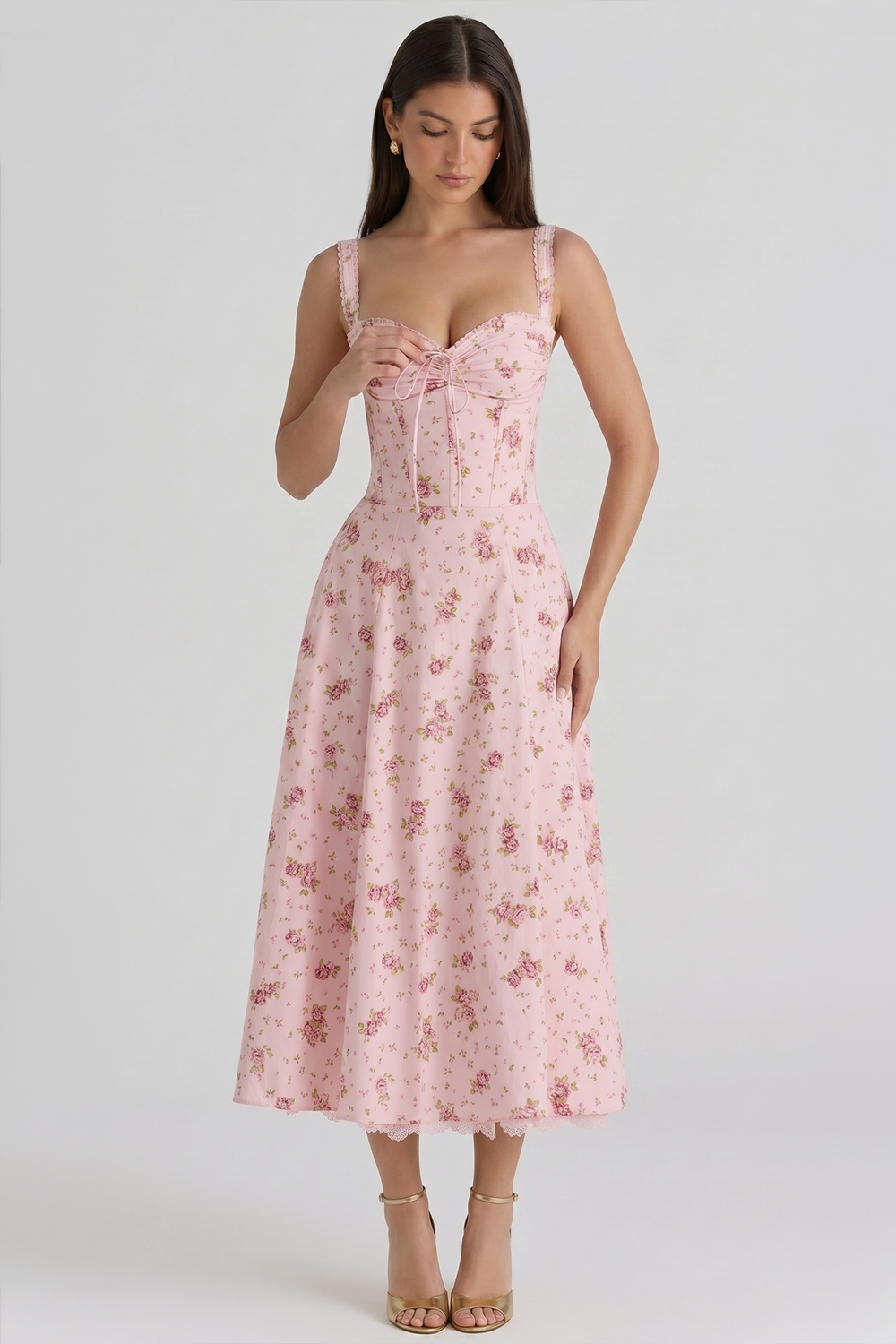 Vestido Bustier Renda Valentina