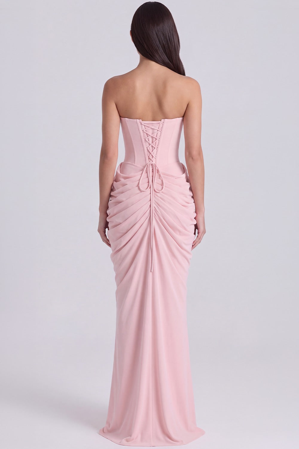 Vestido Bustier Longo Roberta - Rosa