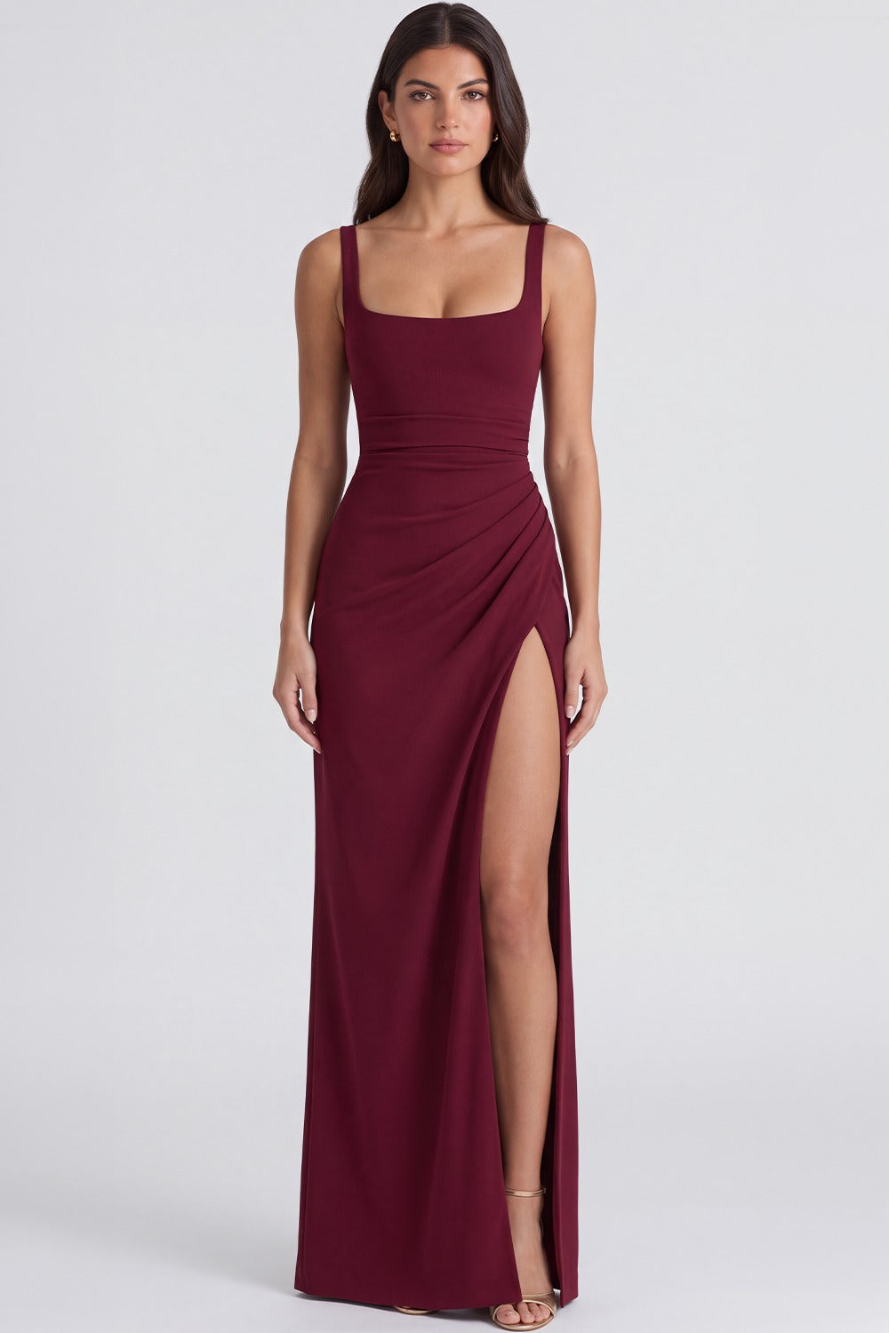 Vestido Longo Modelador Bérénice - Marsala