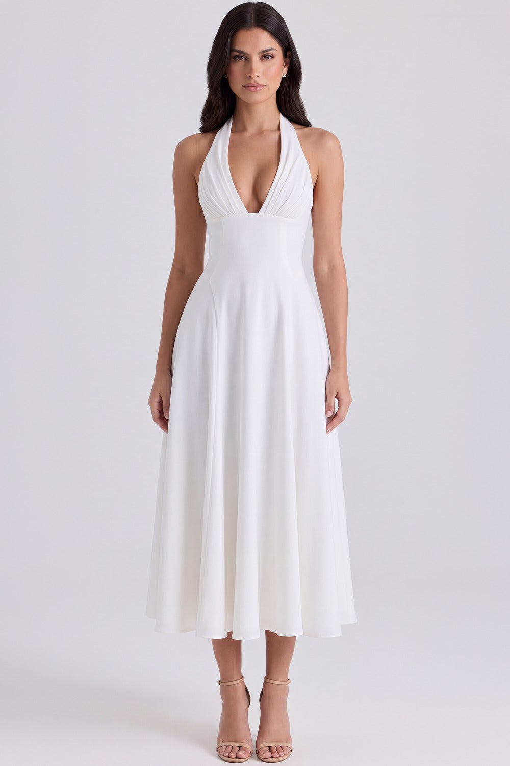 Vestido Midi Estelle - Branco