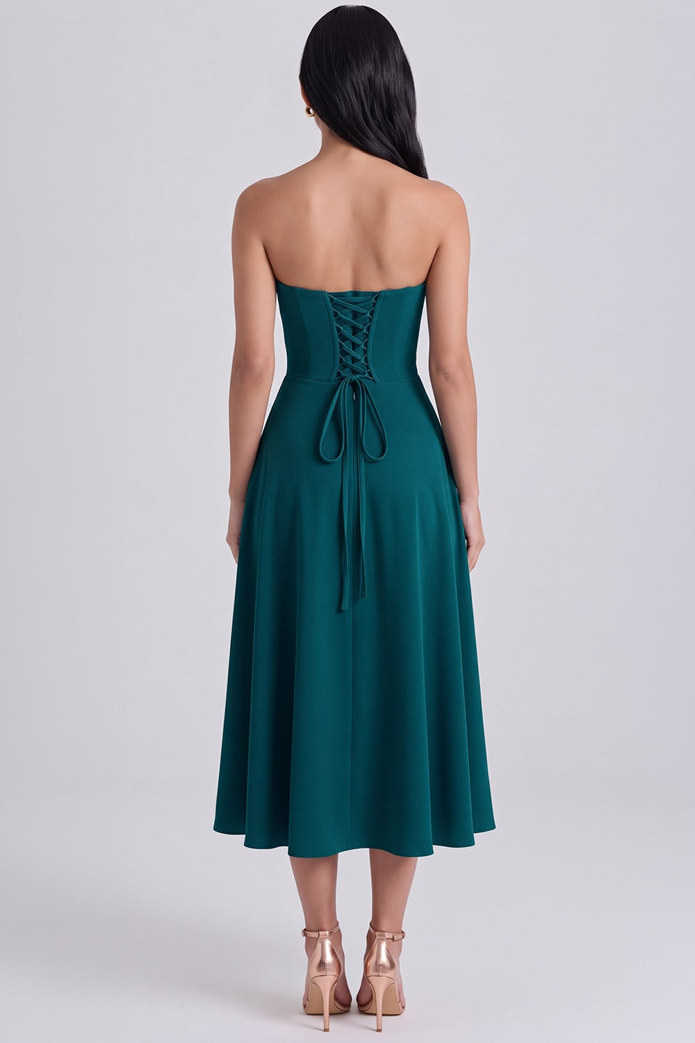 Vestido Midi Maíra - Verde Esmeralda