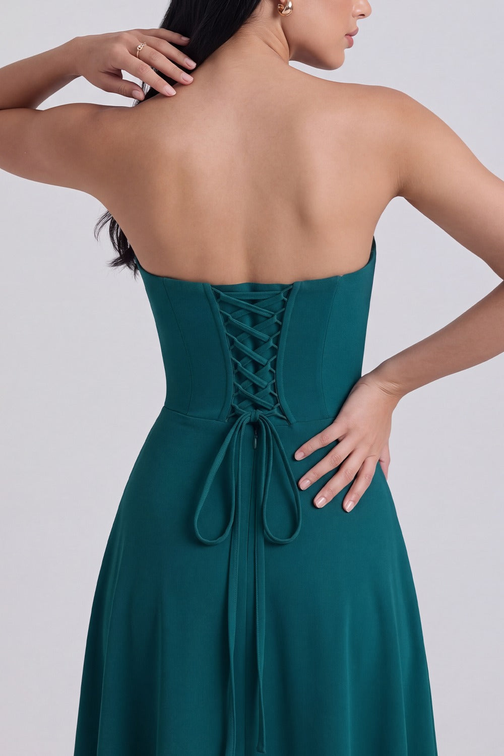 Vestido Midi Maíra - Verde Esmeralda