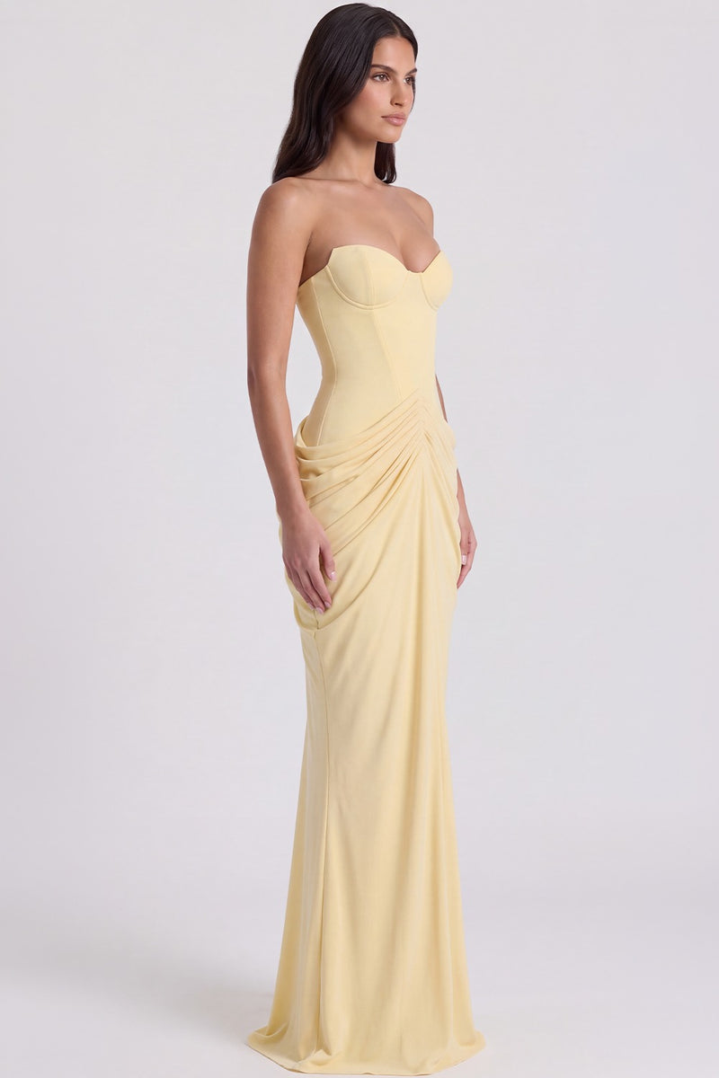 Vestido Modelador Suzana - Amarelo