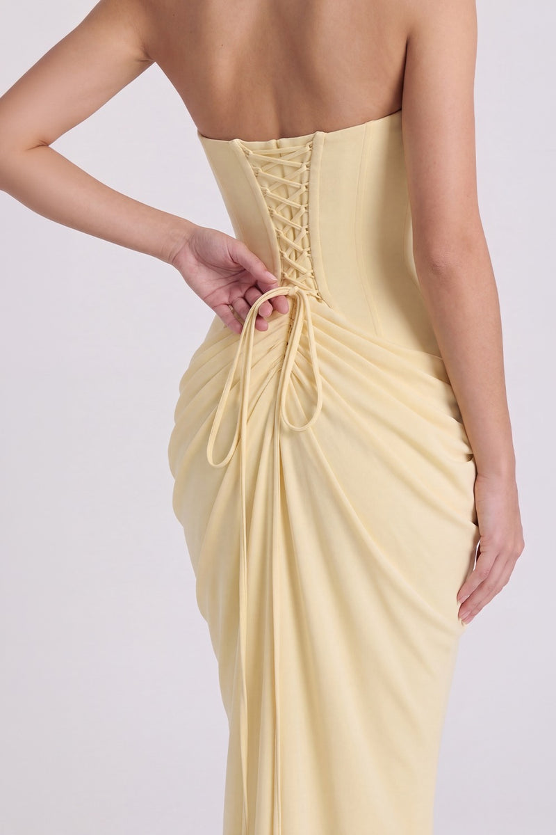 Vestido Modelador Suzana - Amarelo