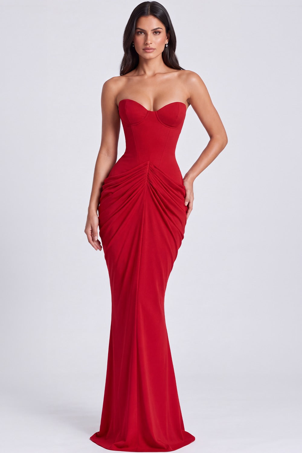 Vestido Modelador Suzana - Vermelho