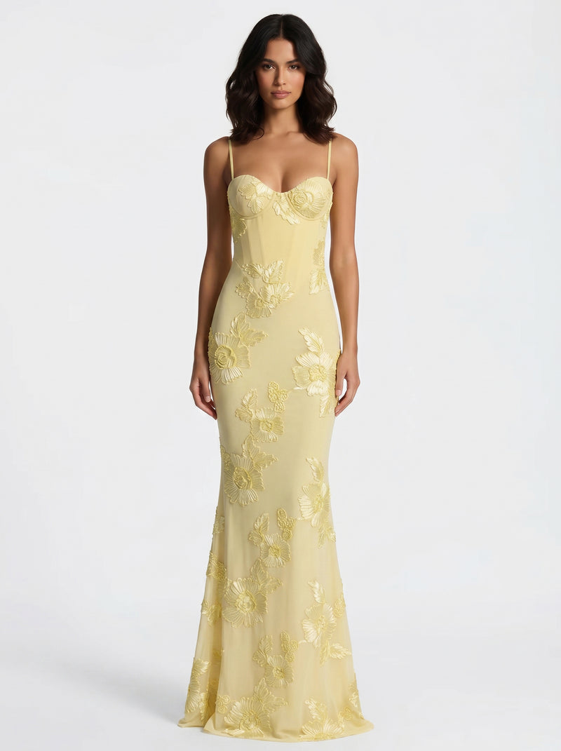 Vestido Longo Bustier Viena